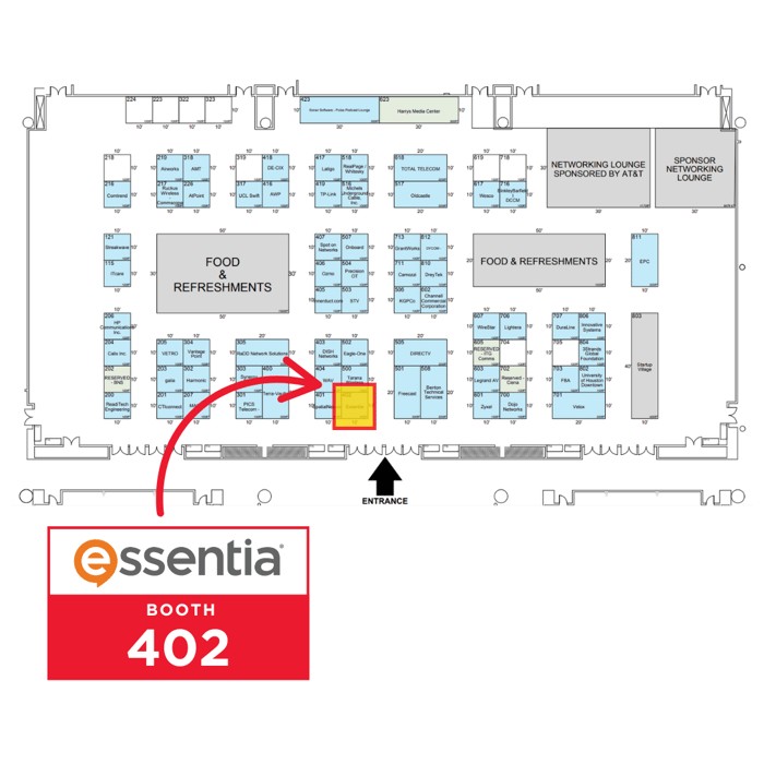 tradeshows 2025 Floor plan map BB comm25